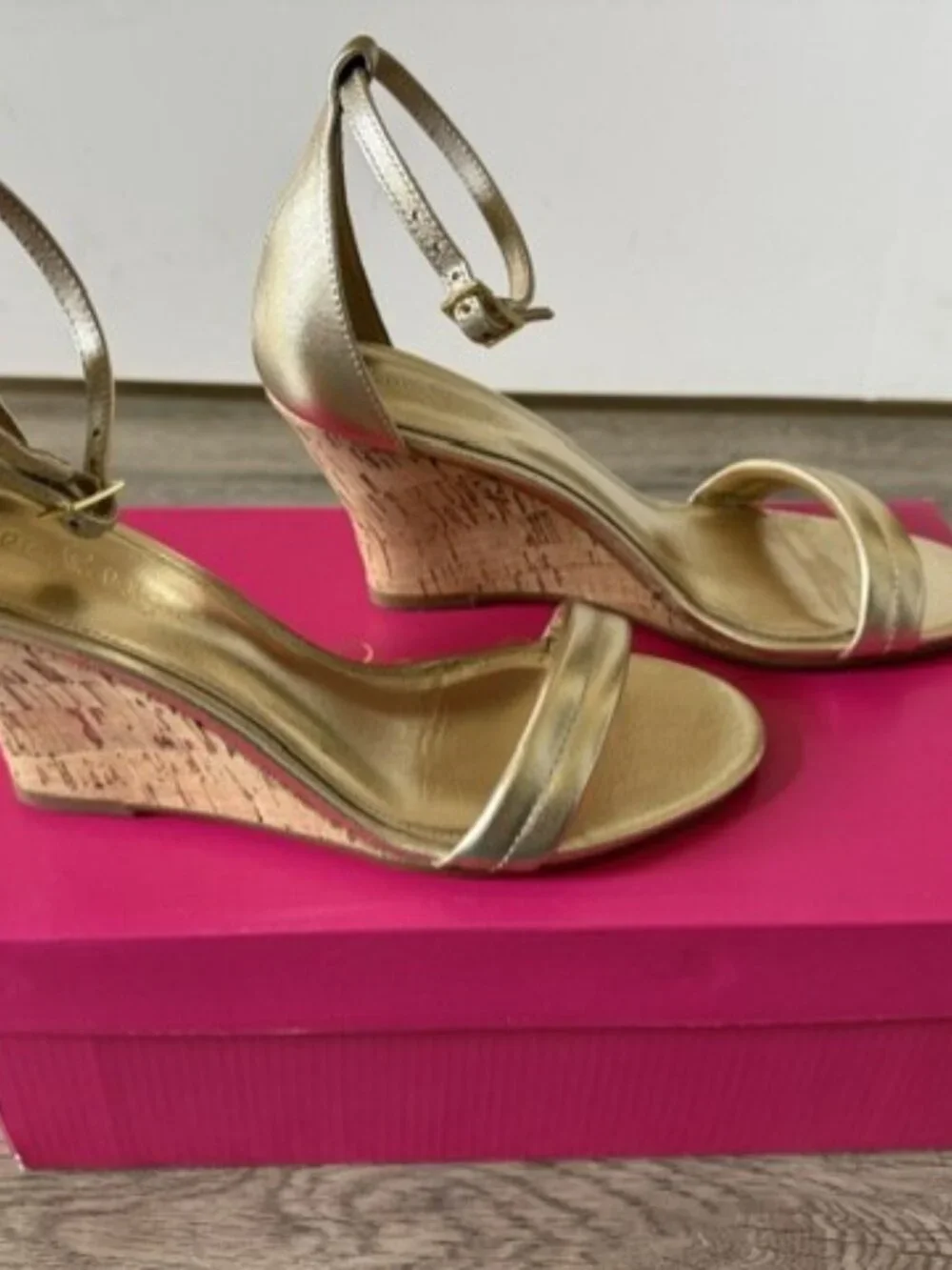 Lilly Pulitzer Cork Wedges